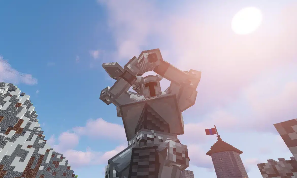 Minecraft: How to Fight the Ferrous Wroughtnaut?