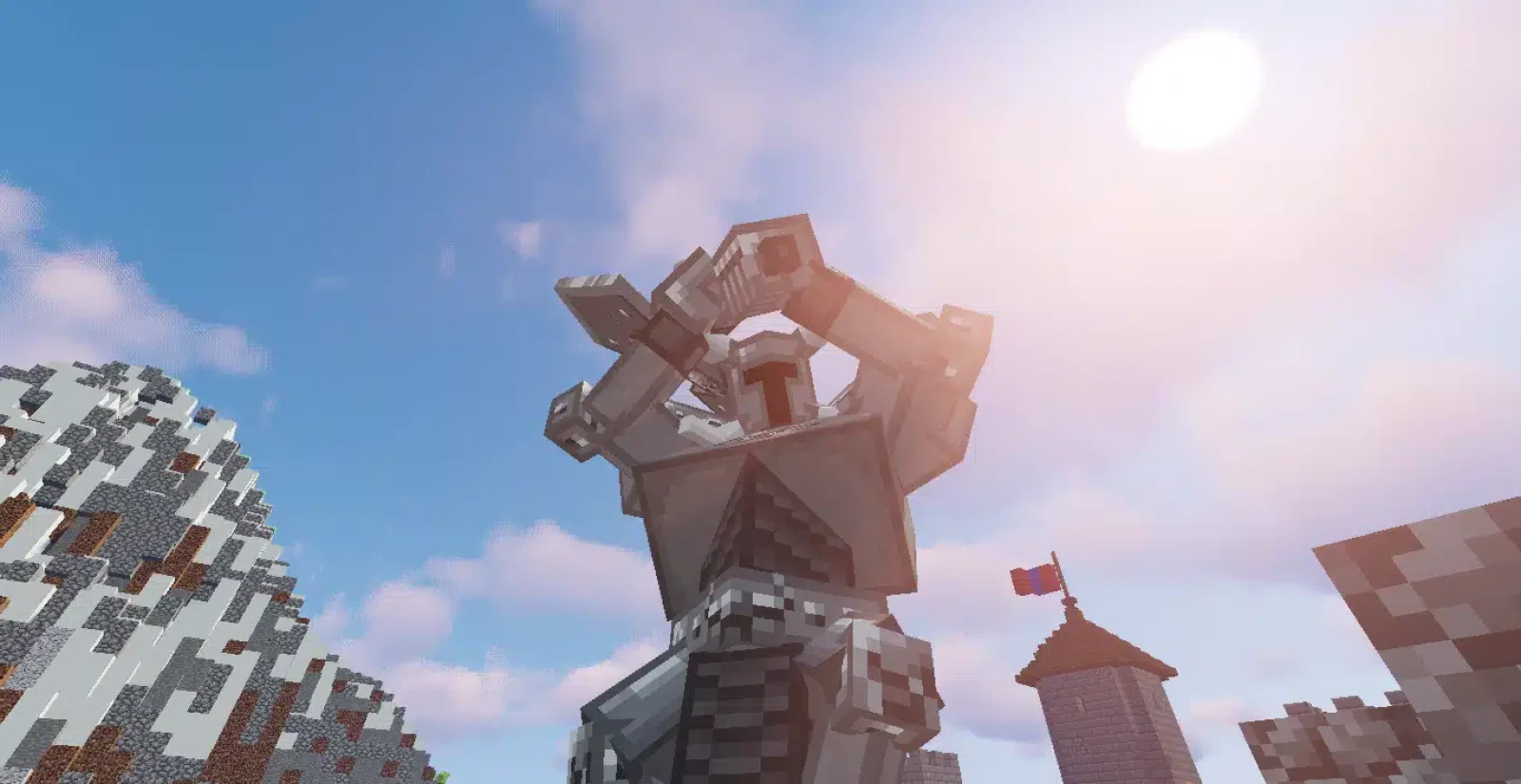 Minecraft: How to Fight the Ferrous Wroughtnaut?