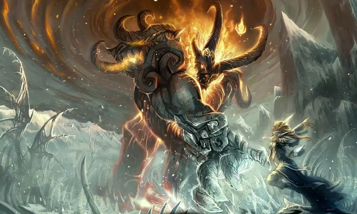 Sargeras: The Dark Titan and The Creator of The Burning Legion