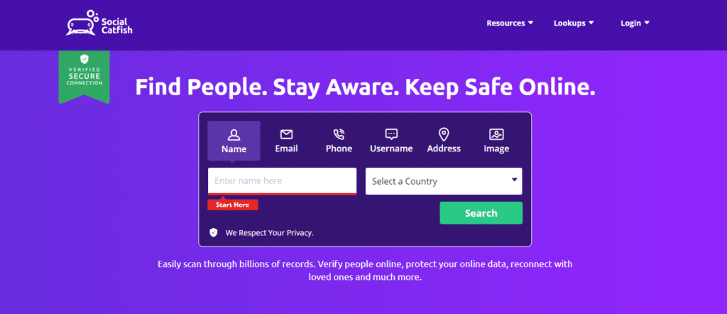Social Catfish Free & Secure Image Search Tools in 2024