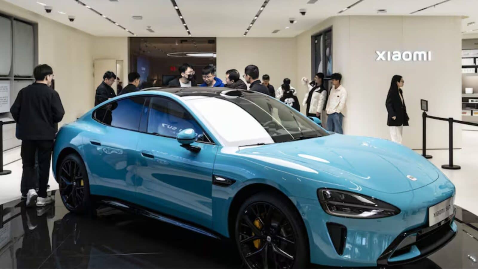 Chinese Smartphone Maker Xiaomi Launches Its First Electric Car